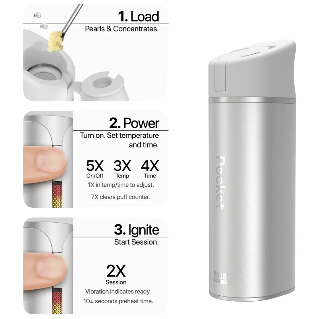 Yocan - Pocket (Concentrate Vaporizor) - Blossom