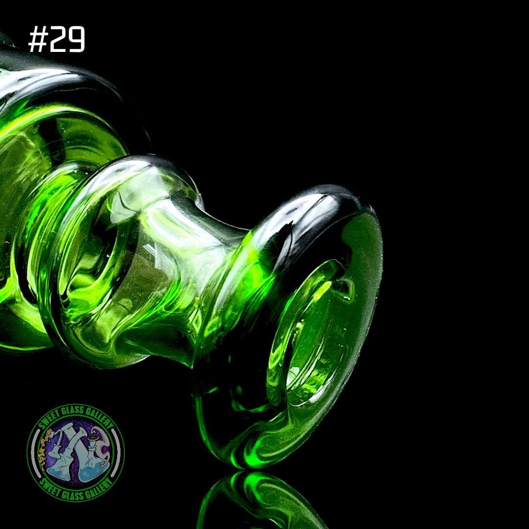 Evol Glass - Attachment #29 - Puffco Peak (Transparent Green)