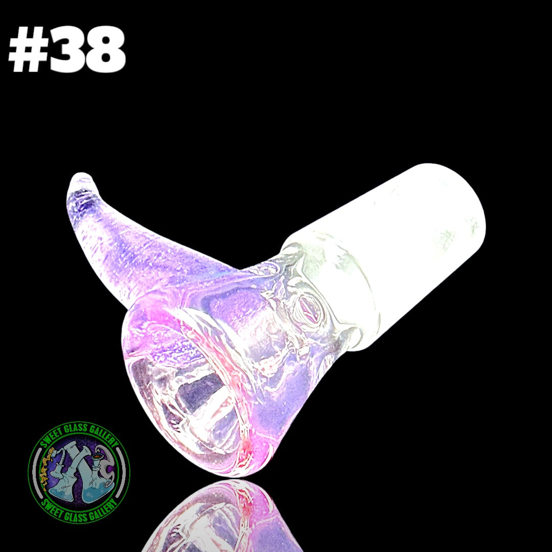 Algae - Bowl #38 - Horn 4-Hole 18mm