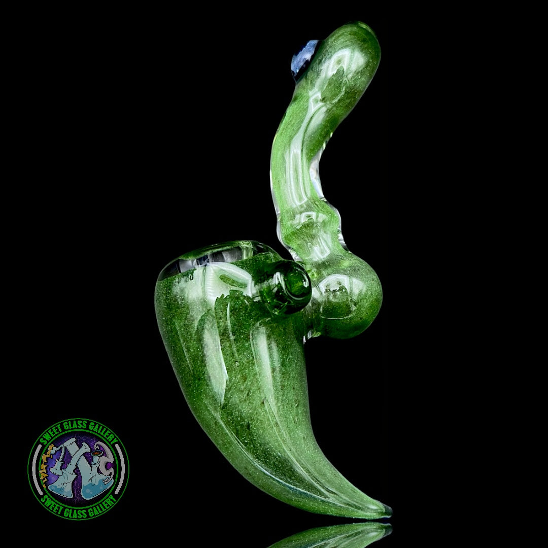 Glass Act Glassworx - Opal Encased Dichro Sherlock Dry Pipe