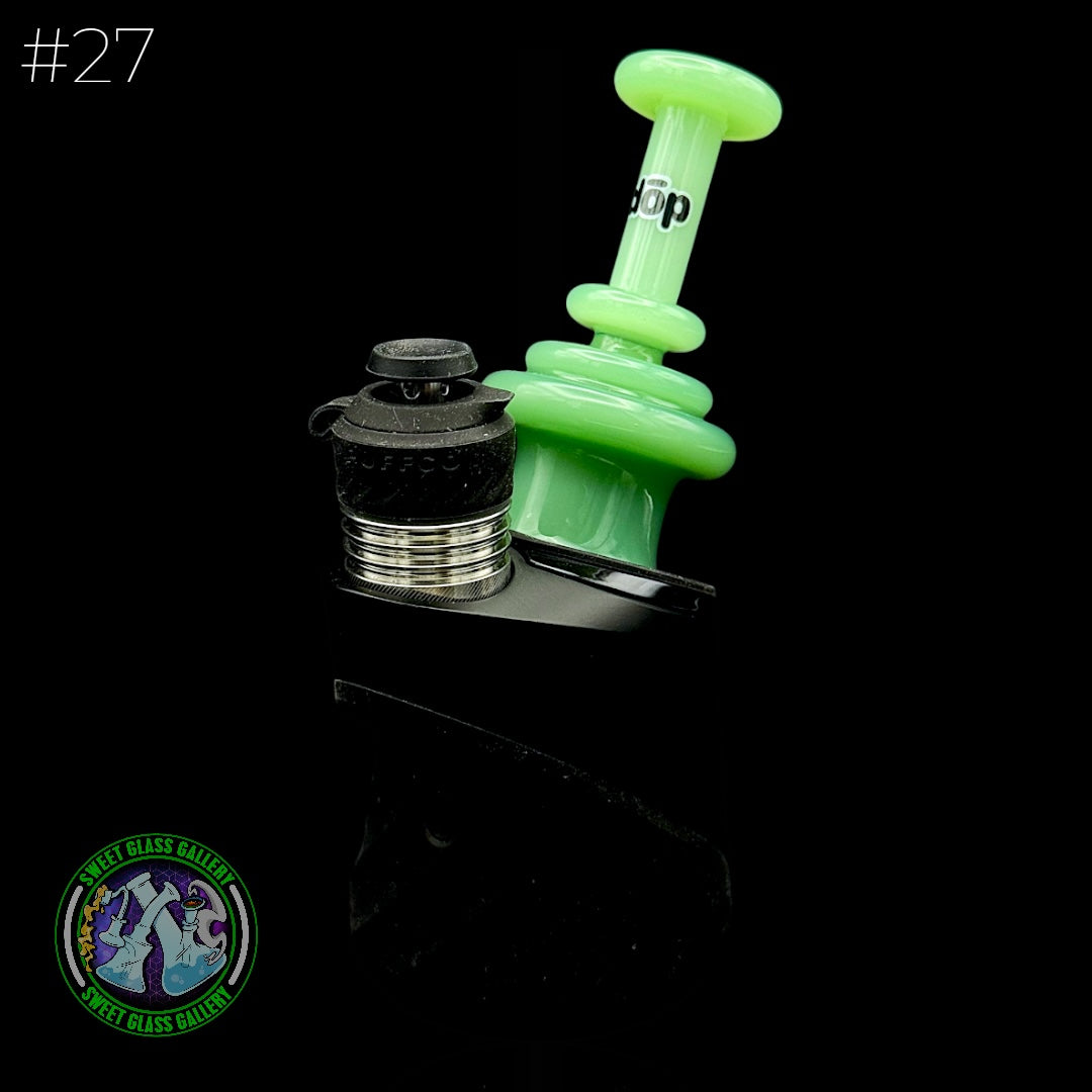 Dōp Glass - Puffco Attachment - Dry Bell Jade #27