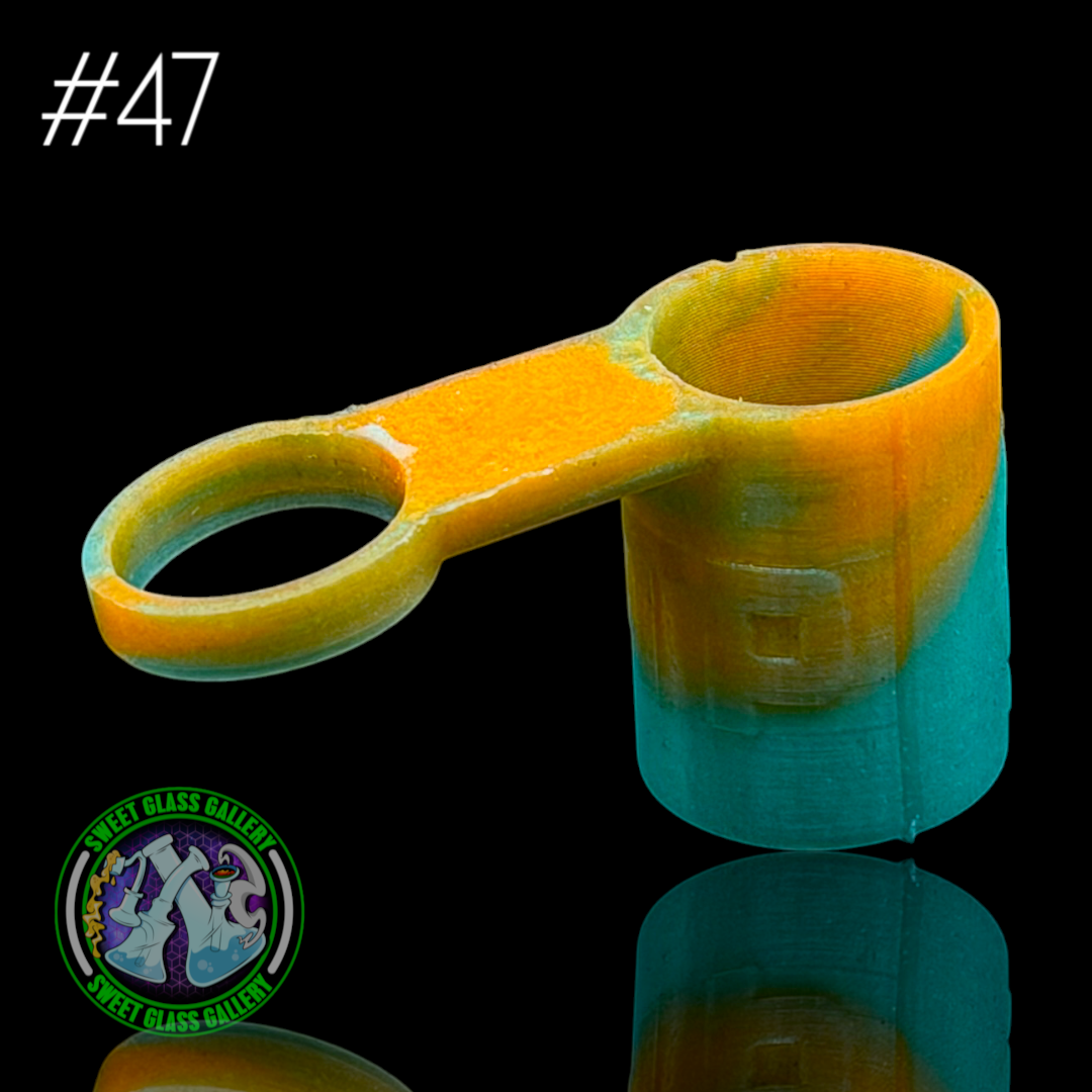 One Trick Pony - Pivot Tether/Stand #47 - Large - Green/Orange