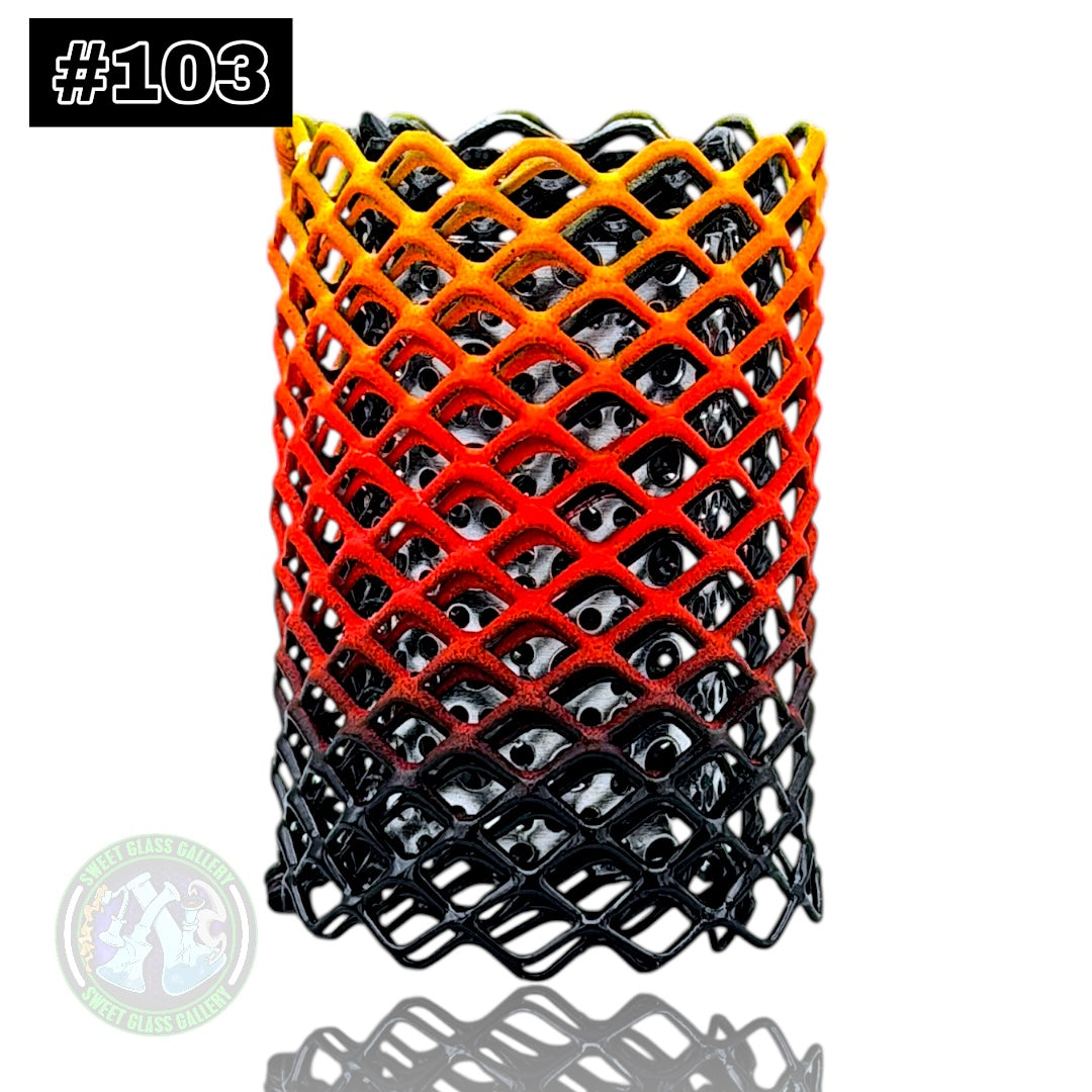 Mamba Guardzz - Heat Cage #103 Blazer GT8000 Guard (Yellow, Red Pink & Black)