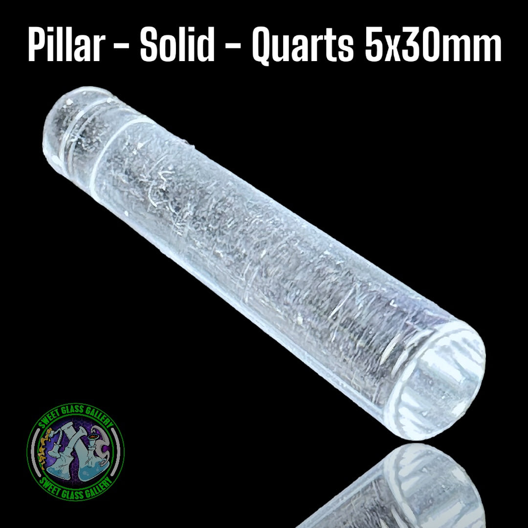 GeeWest - Pillar - Solid - Quartz 5x30mm