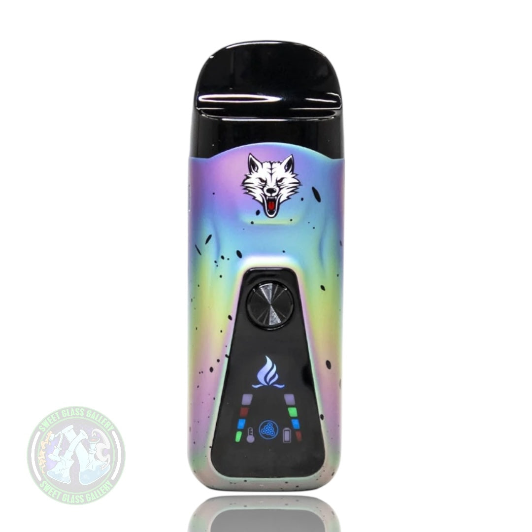 Wulf Mods - Flex - Full Color w/ Black Splatter - Concentrate & Dry Herb Vaporizor