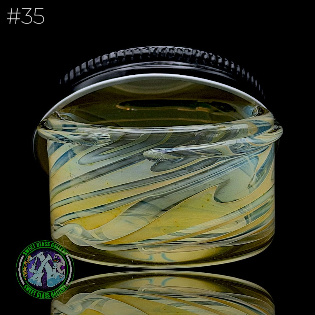 Ben’s Glass Art - Baller Jar #35 - XL Fume