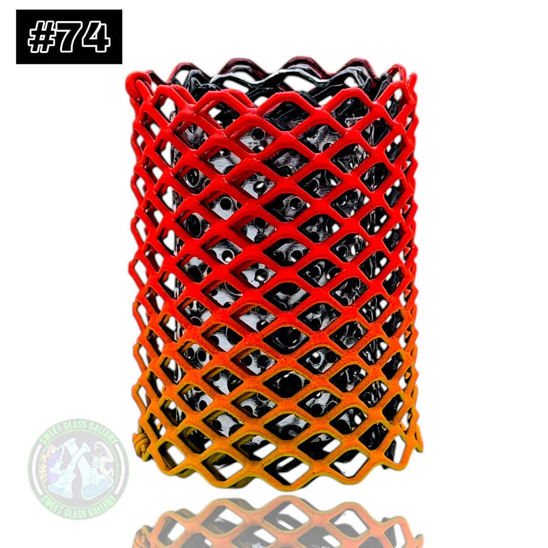 Mamba Guardzz - Heat Cage #74 - Blazer GT8000 Guard (Pink, Orange & Yellow)