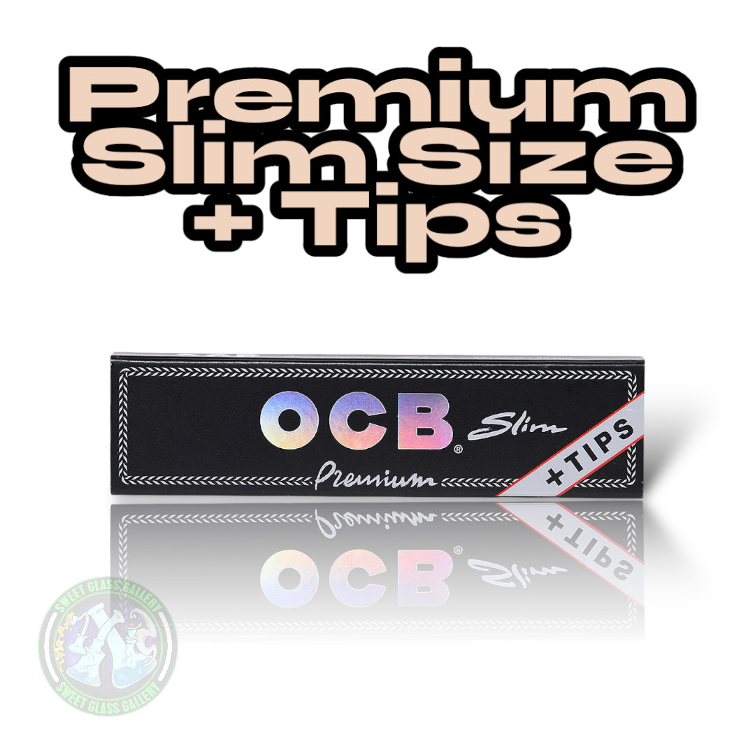 OCB - Premium Papers - Slim Size + Tips