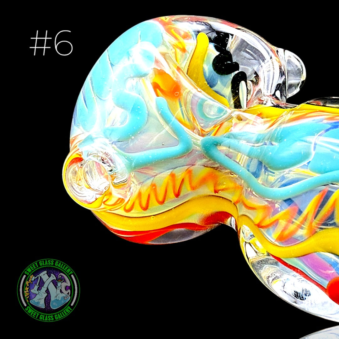 Ben’s Glass Art - Dry Pipe #6 - Inside Out Tech