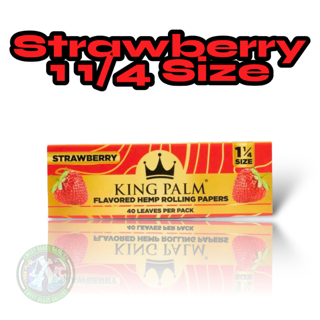 King Palm - Strawberry Papers - 1 1/4 Size