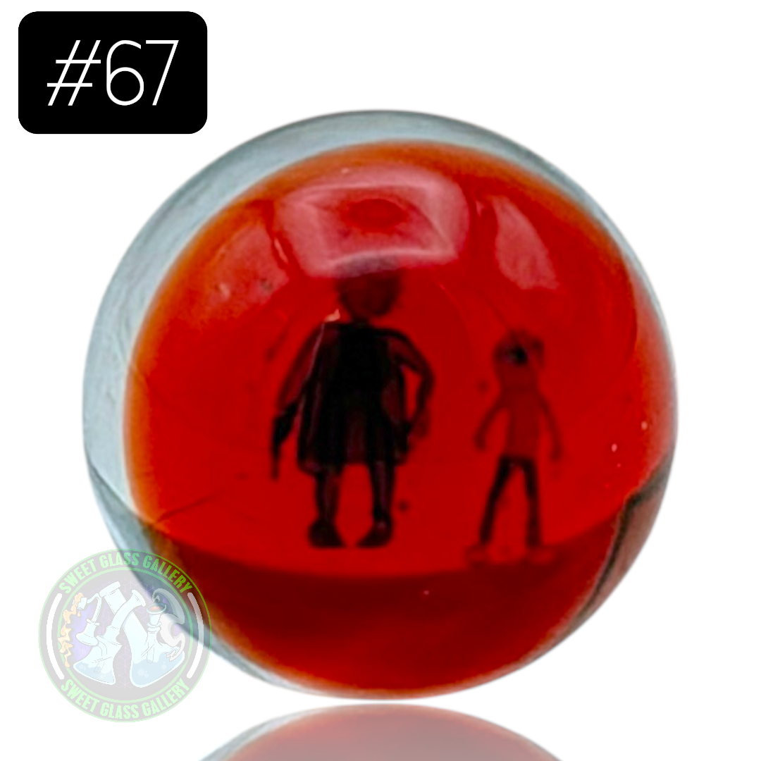 Keys Glass - Marble #67 (Rick & Morty)