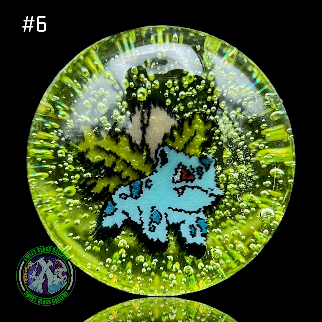 Keys Glass - Marble #6 - Ivysaur Pokémon