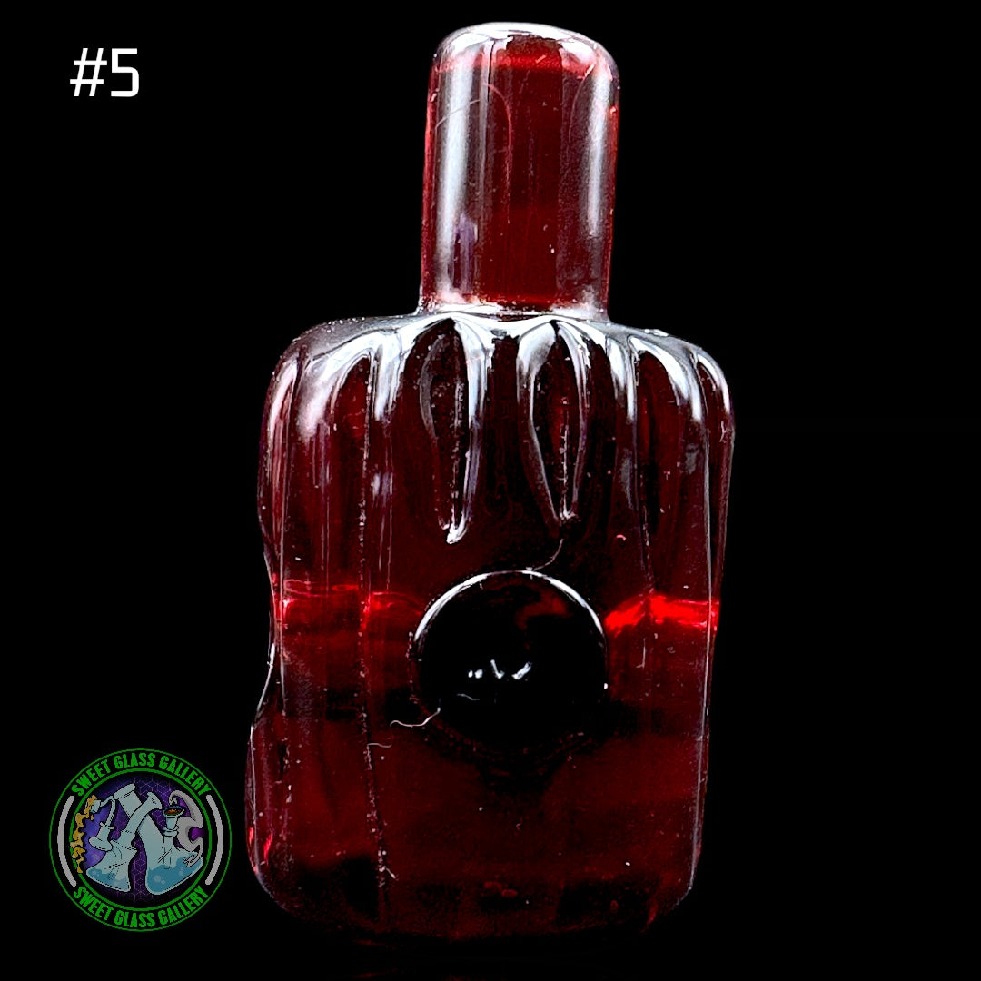 Rone Glass - Pendant #5 - Spray Tip (Pomegranate)