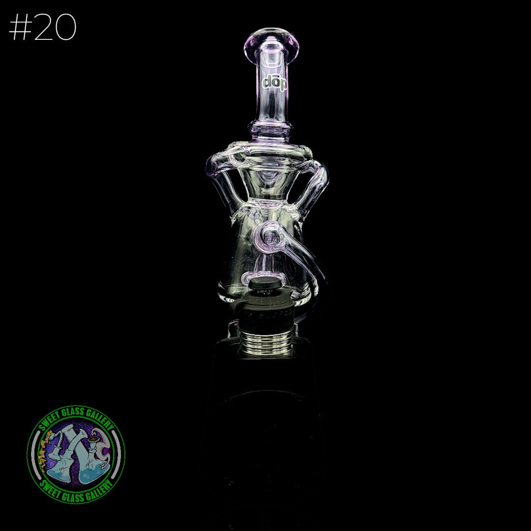 Dōp Glass - Puffco Attachment - Minicycler Purple #20