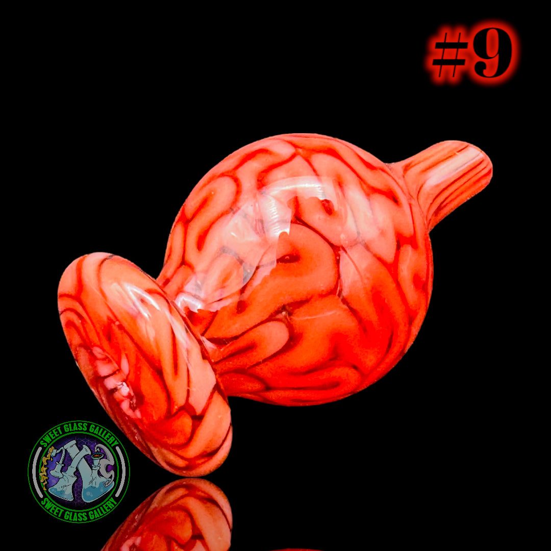 Algae - Red Brain Tech Bubble Carb Cap #9