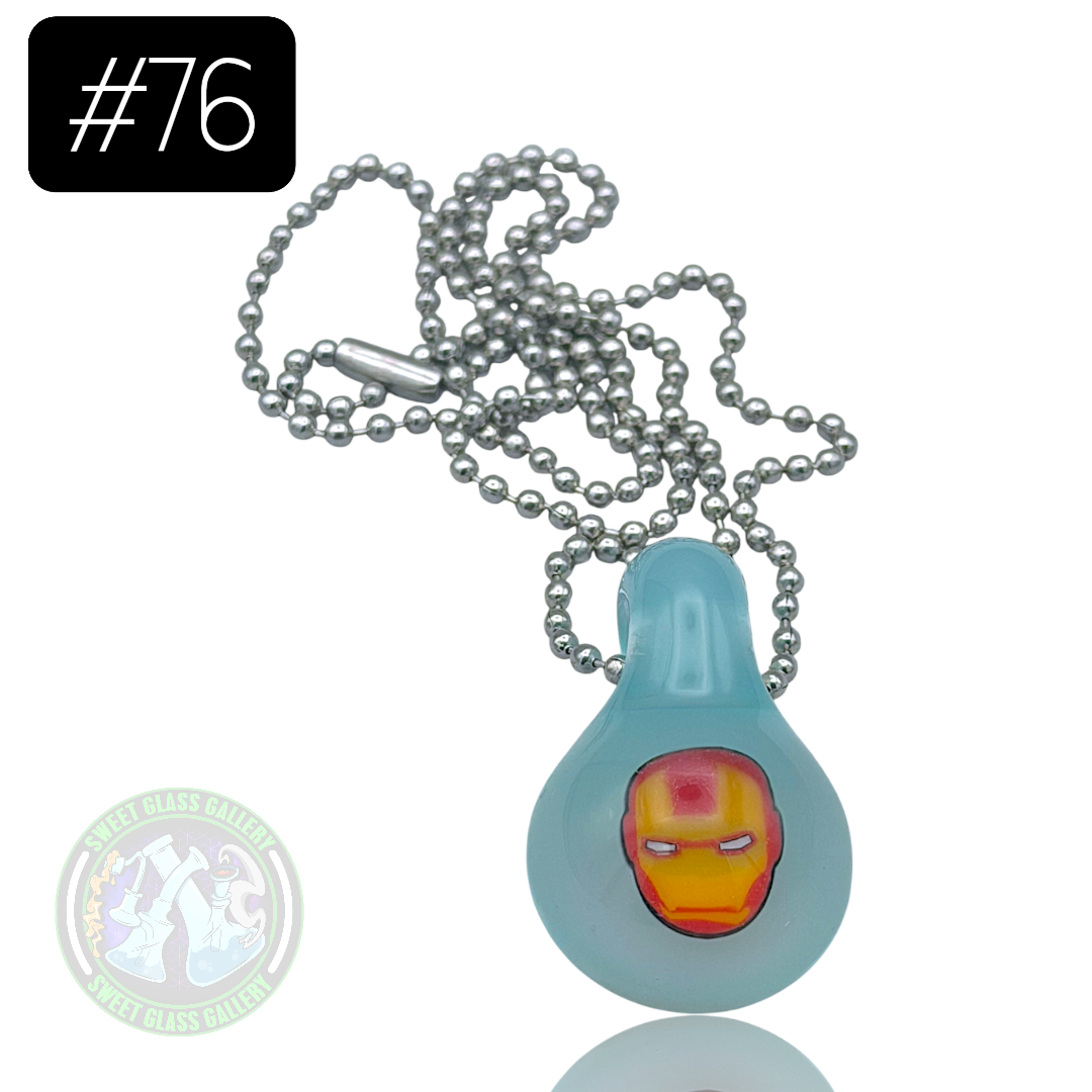 Keys Glass - Pendant #76 (Ironman)