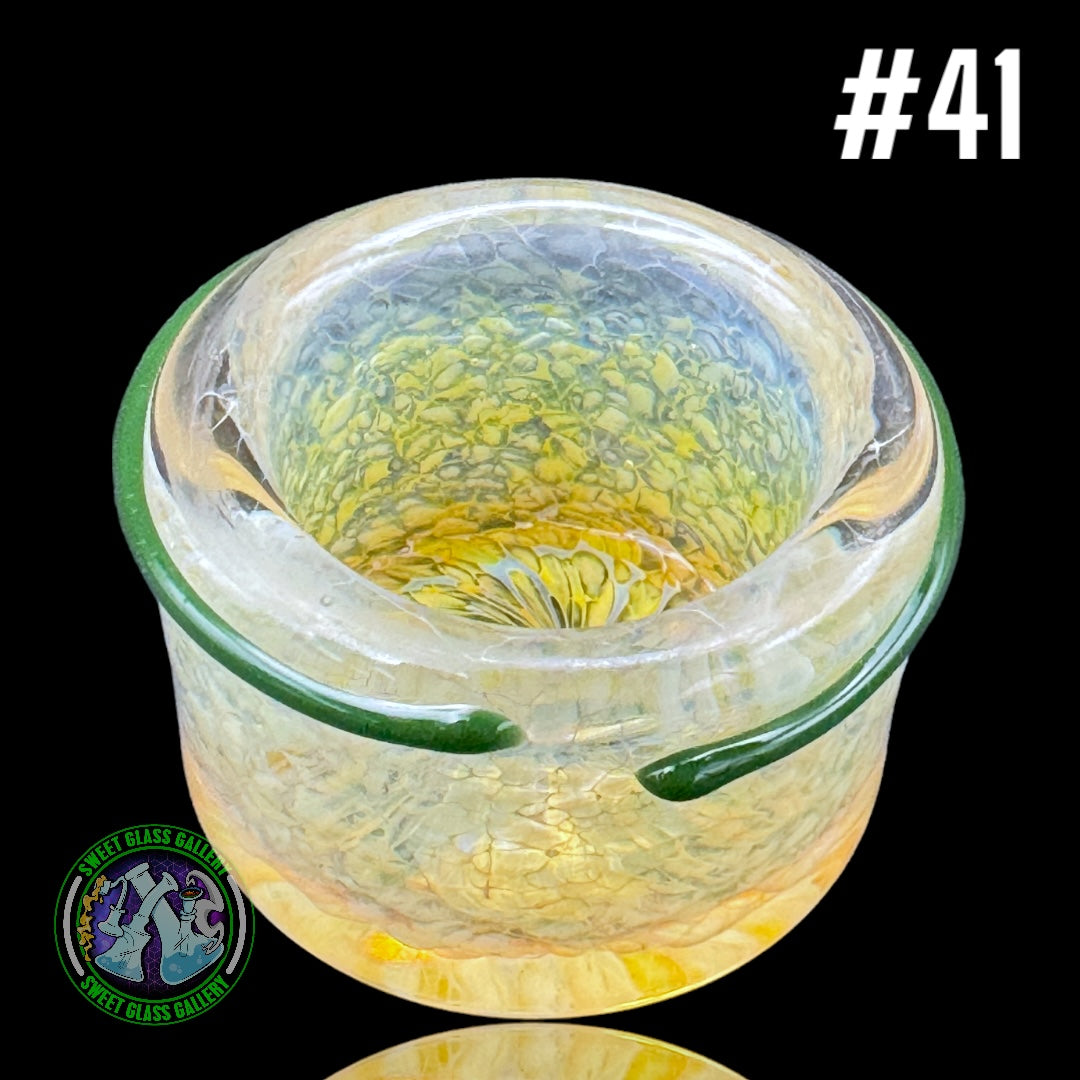 Ben’s Glass Art - Fumed Baller Jar #41
