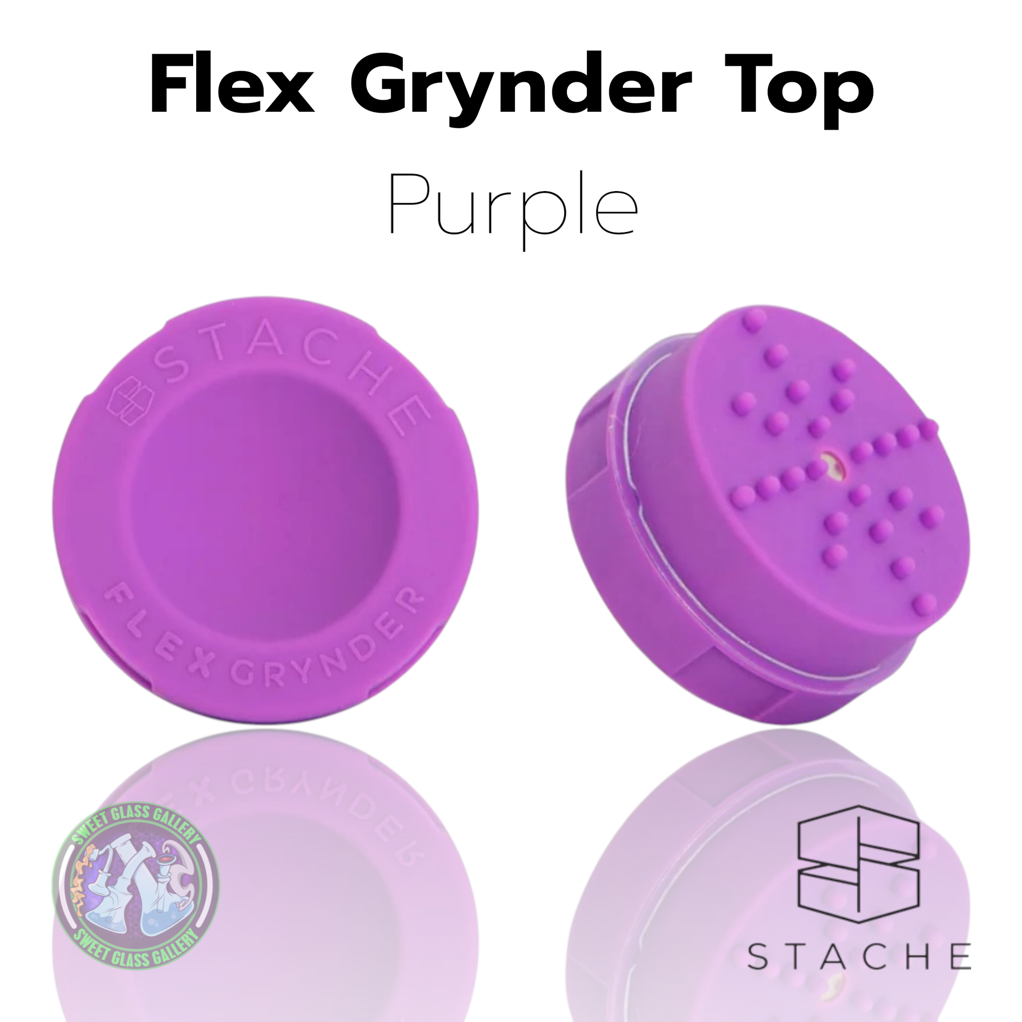 Stache Products - Flex Grynder Top - Purple