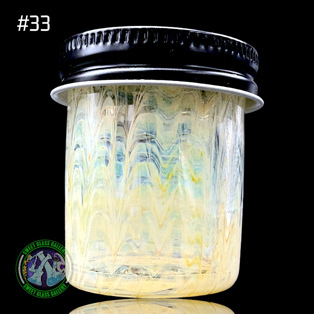 Ben’s Glass Art - Baller Jar #33 - Fume