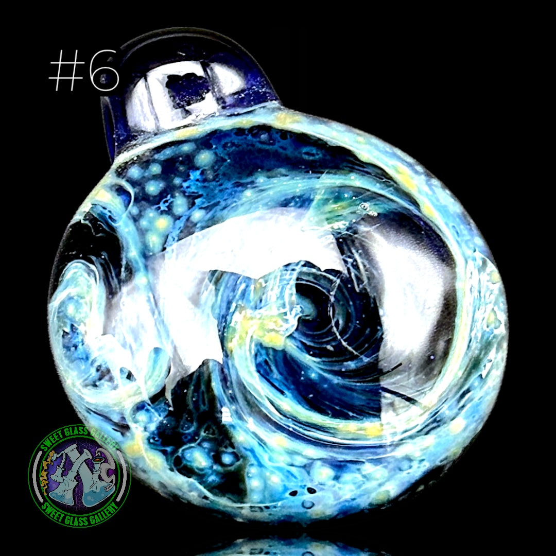 Ben’s Glass Art - Pendant #6 - Space Tech