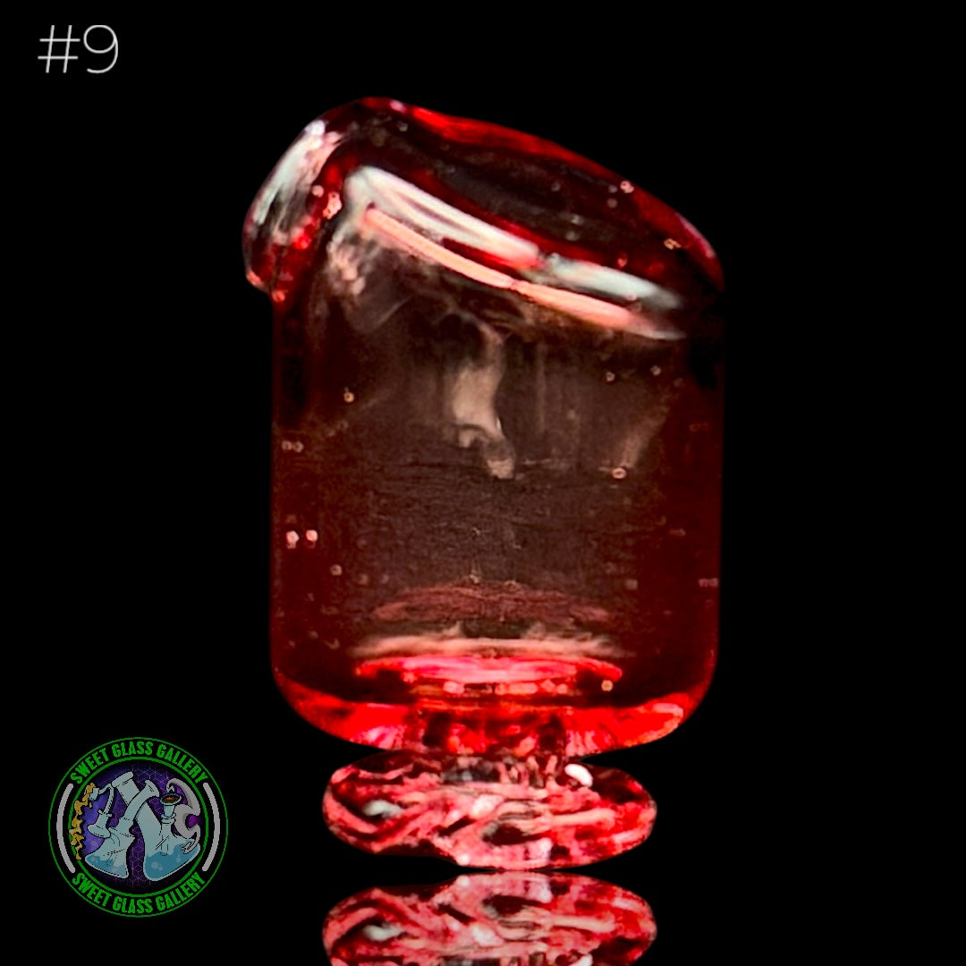 Kizmit Glass - Pivot Top #9 (Ruby Slippers)