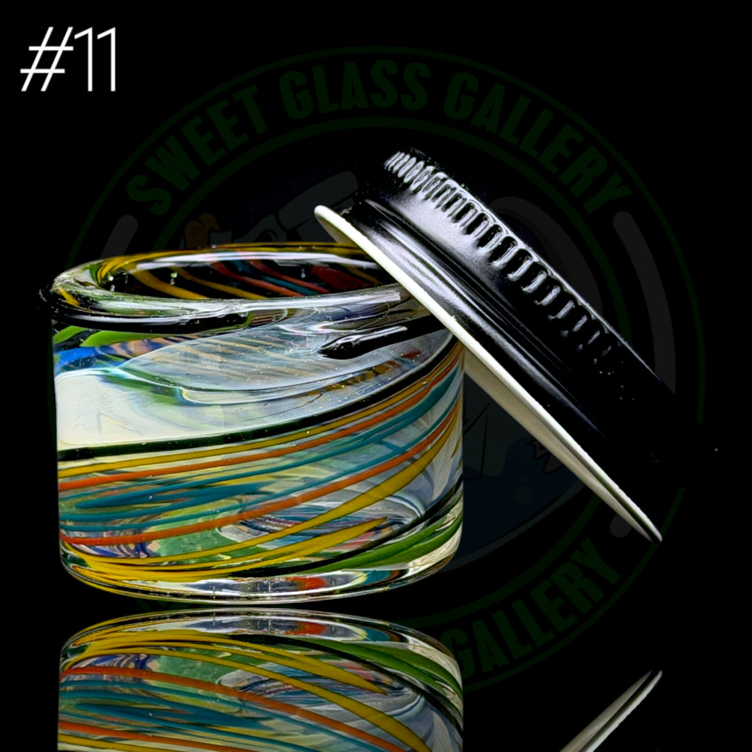 Ben’s Glass Art - Baller Jar #11