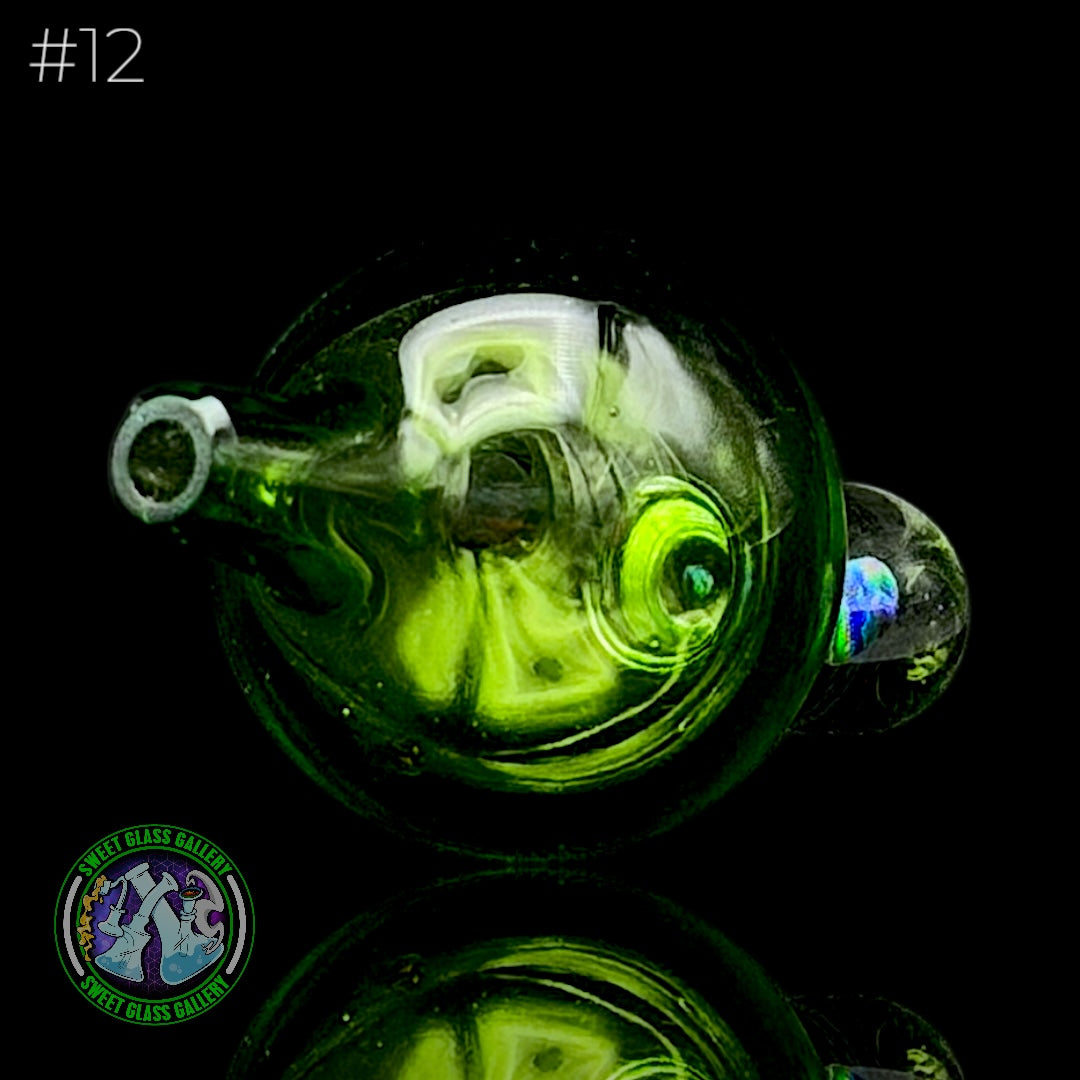 CPB Glass - Carb Cap w/ Honey Pot Holder #12