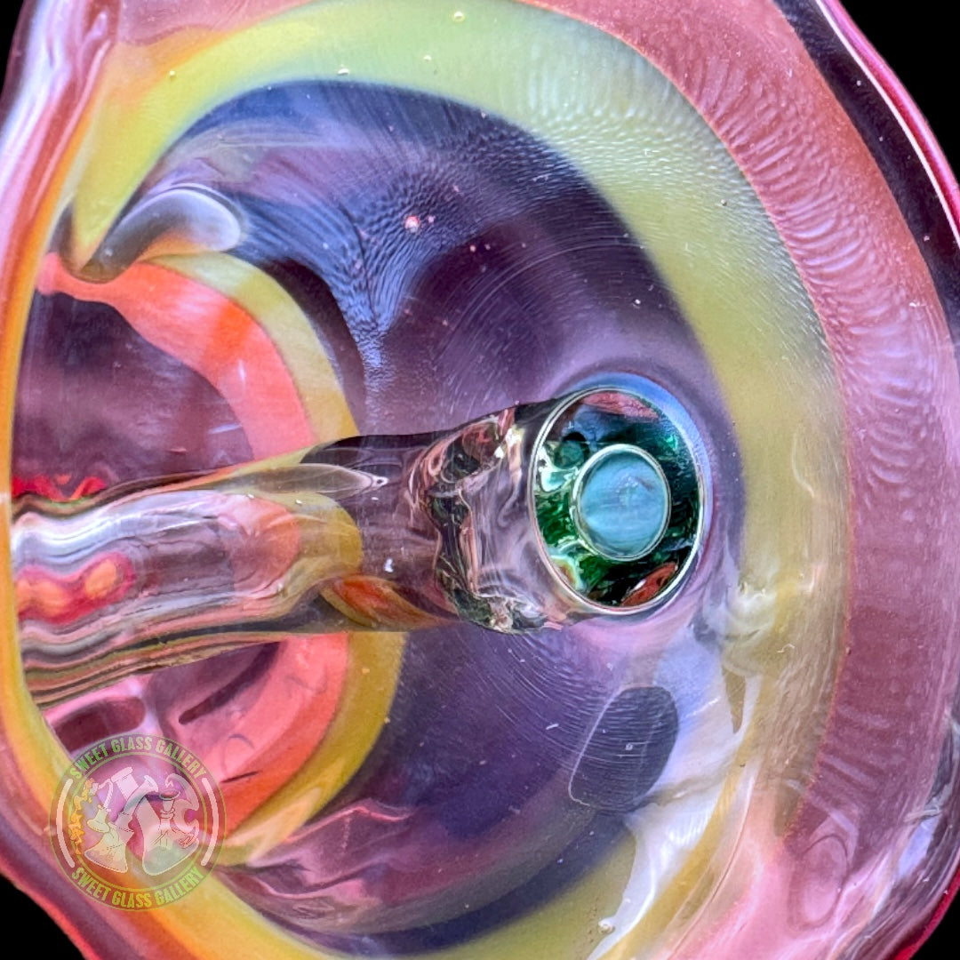Drewbie Glass - Mini Sluggo - Rainbow Encalmo #1