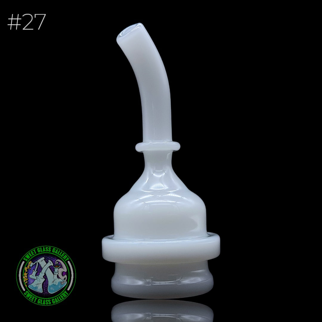 Zach Harrison - Puffco Peak Attachment #27 - Short Path Sipper Dry (Jade White)