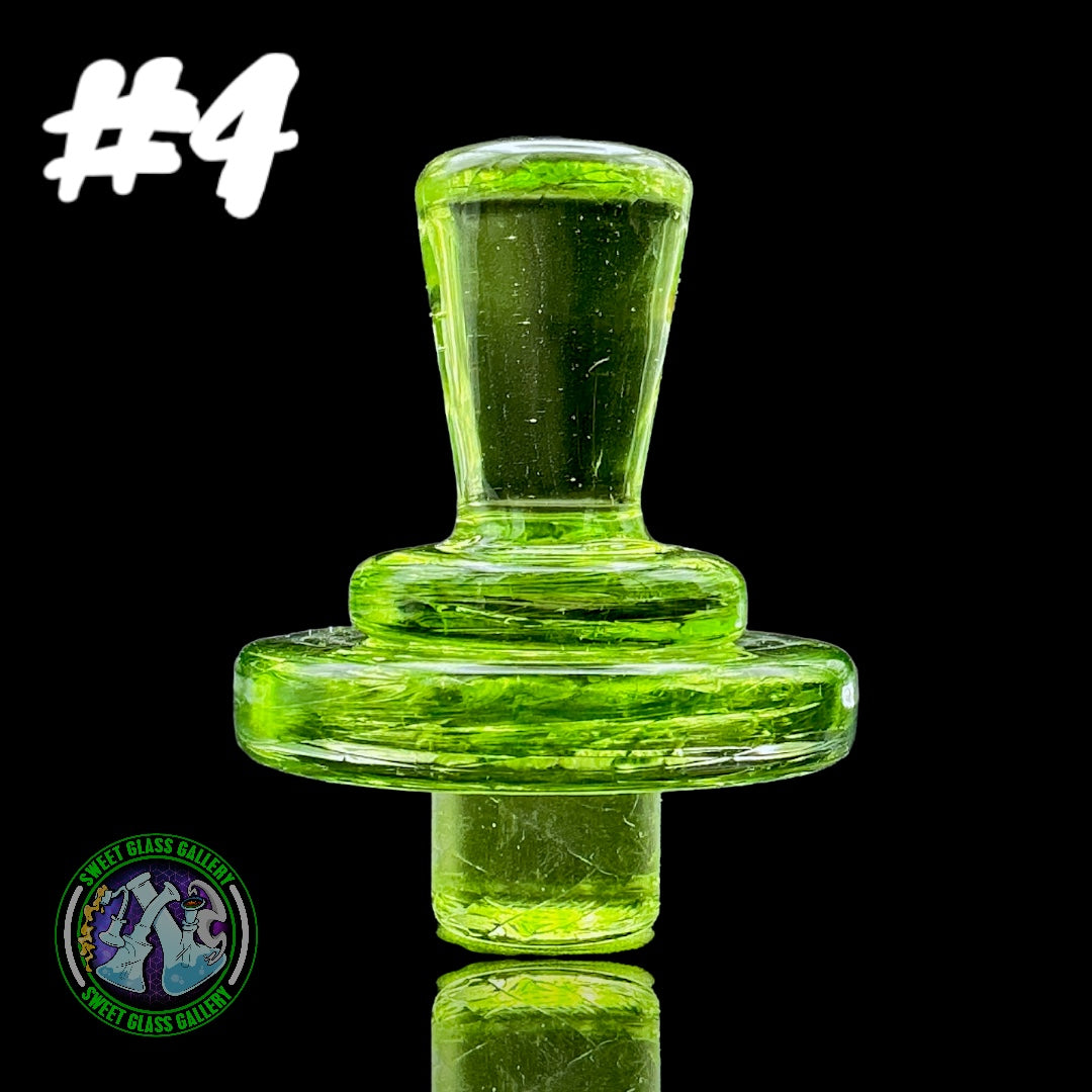 Camp Fire Quartz - Control Tower Cap #4 (Transparent Green)