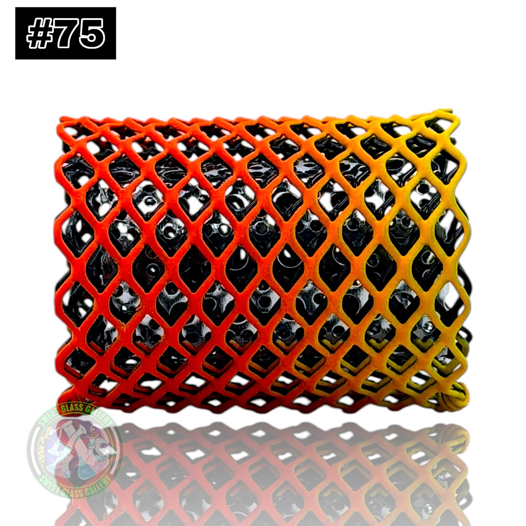 Mamba Guardzz - Heat Cage #75 - Blazer GT8000 Guard (Orange & Yellow - Matte)