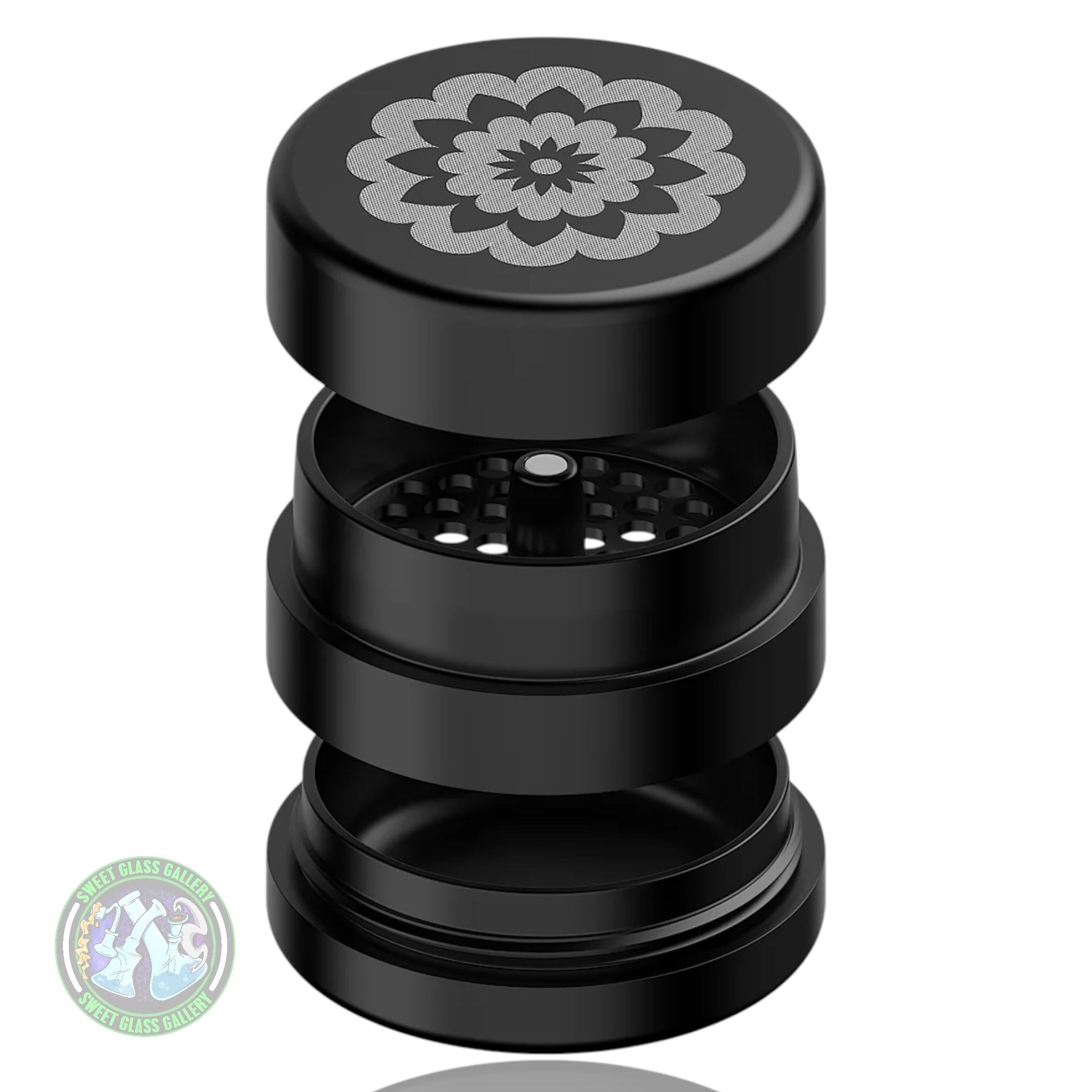 Flower Mill - Standard Series 2.5” - Black