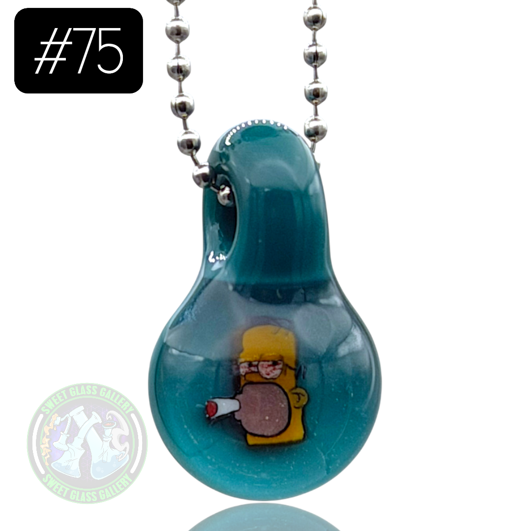 Keys Glass - Pendant #75 (Homer - The Simpsons)