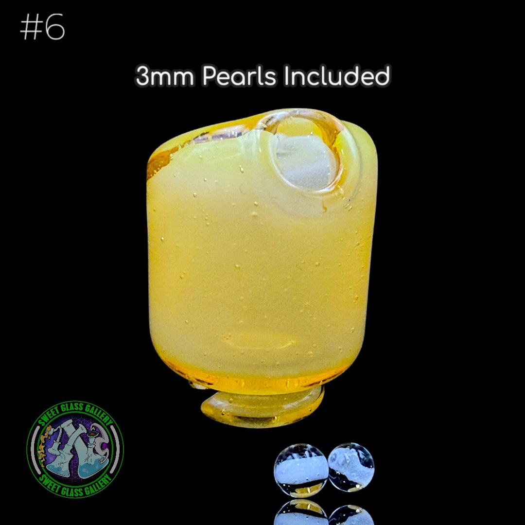 Kizmit Glass - Pivot Top #6 (Spray Tan)