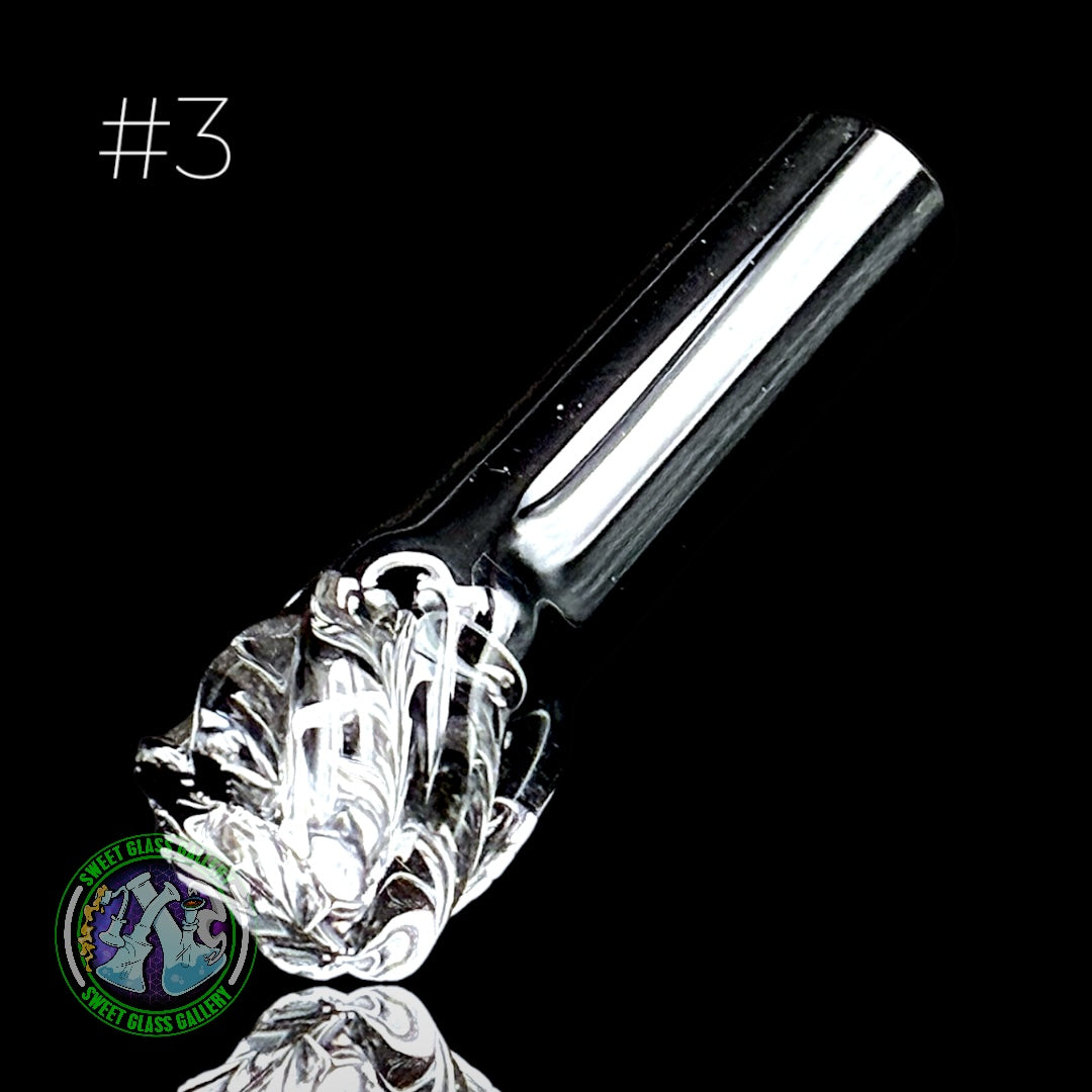 Kovacs Glass - Puffco Pivot Mouthpiece #3 - Spinner