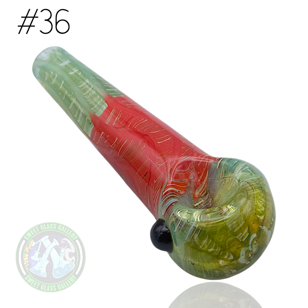 Daniel's Glass Art - Dry Pipe #36