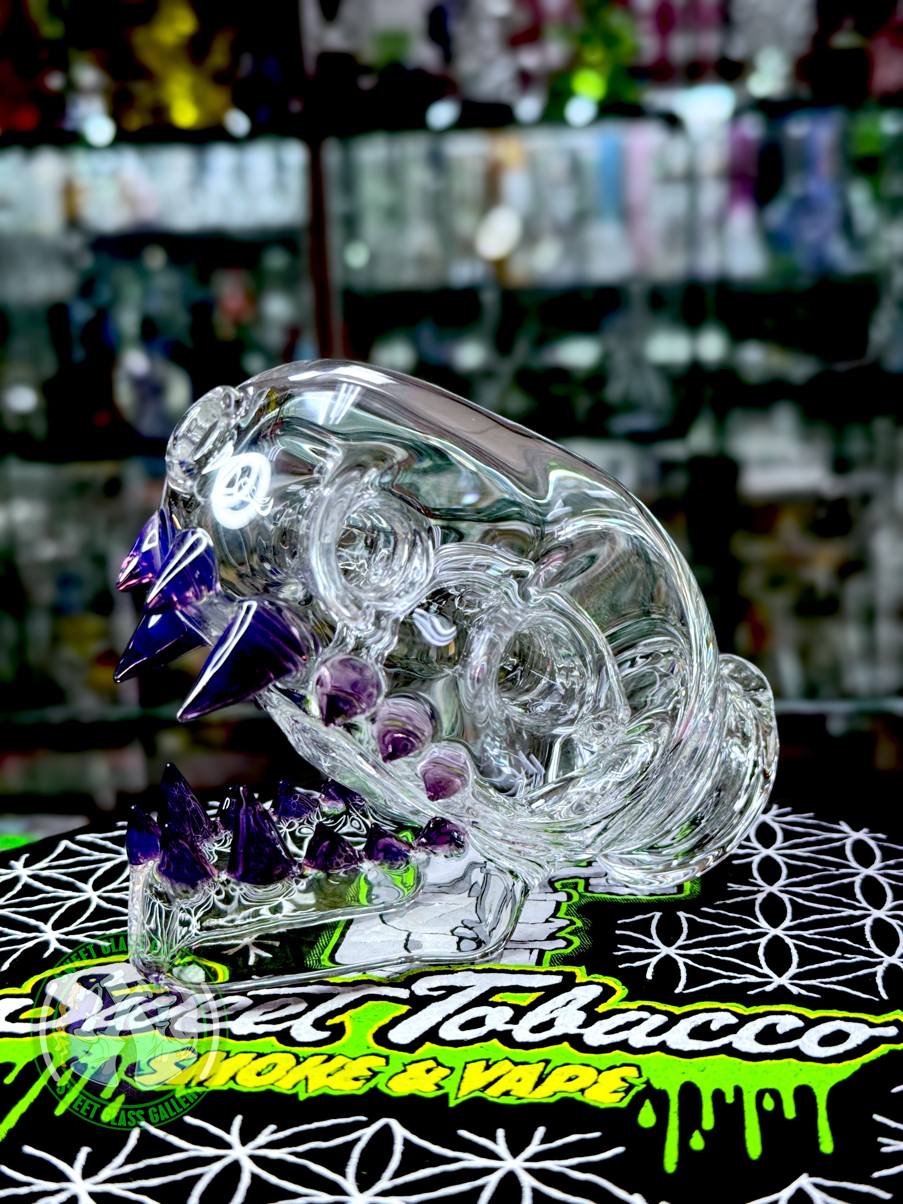 Enuff Glass - Dino Puffco Attachment #1