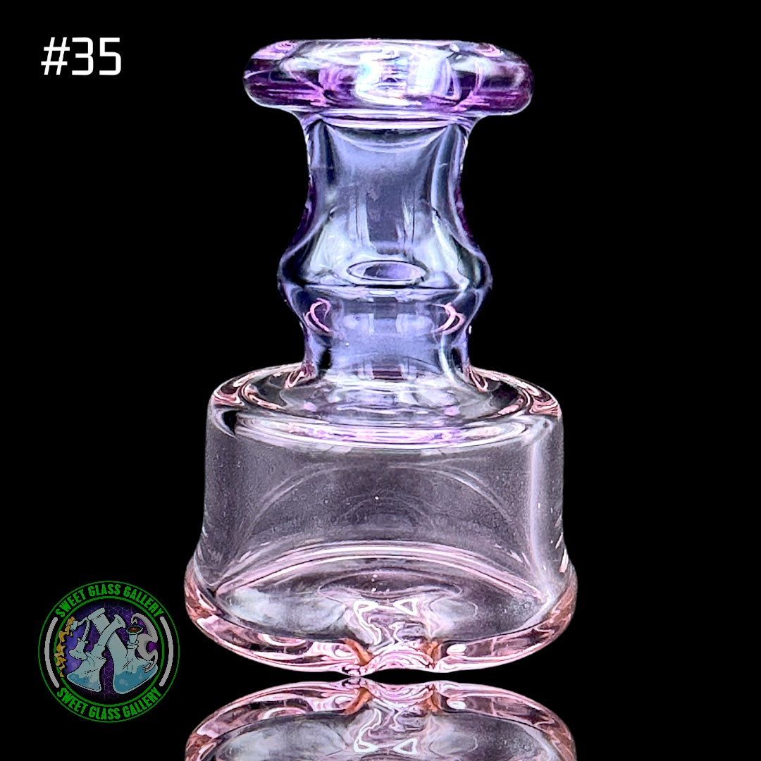 Evol Glass - Attachment #35 - Puffco Peak (Transparent Purple & Transparent Pink)