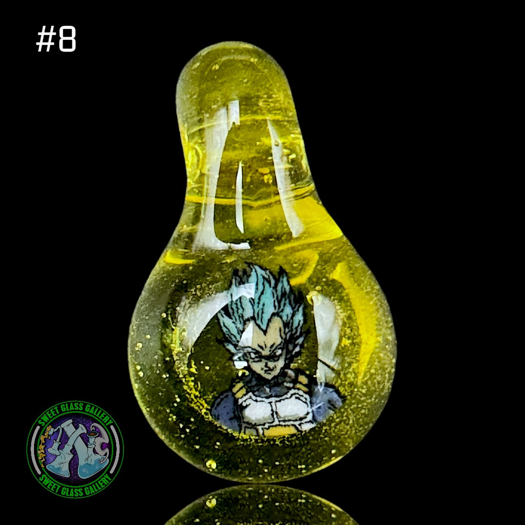 Keys Glass - Pendant #8 - Vegeta Dragon Ball Z