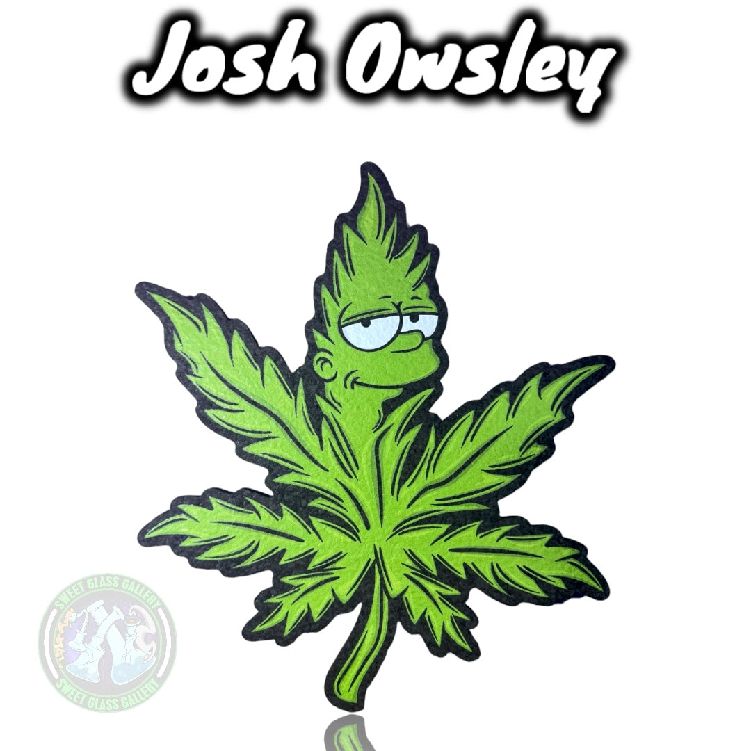 Moodmats -Dab Mat - Josh Owsley (Pot Leaf & Bart Simpson)