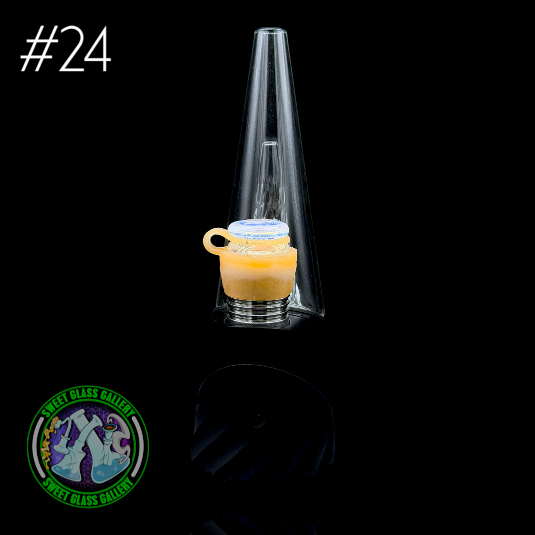 One Trick Pony - Rockulus Tether #24 - Puffco Peak Pro 3DXL - Peach/Pearl
