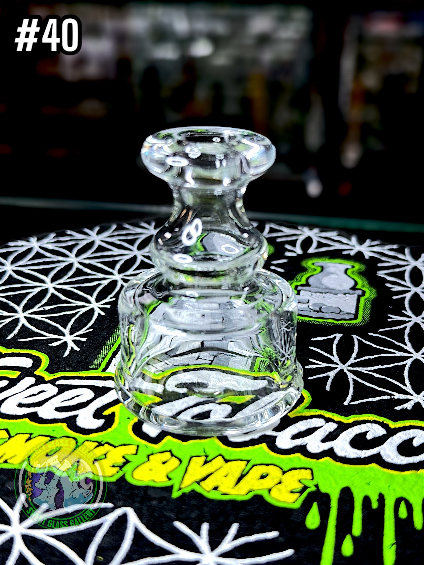 Evol Glass - Attachment #40 - Puffco Peak (Clear)