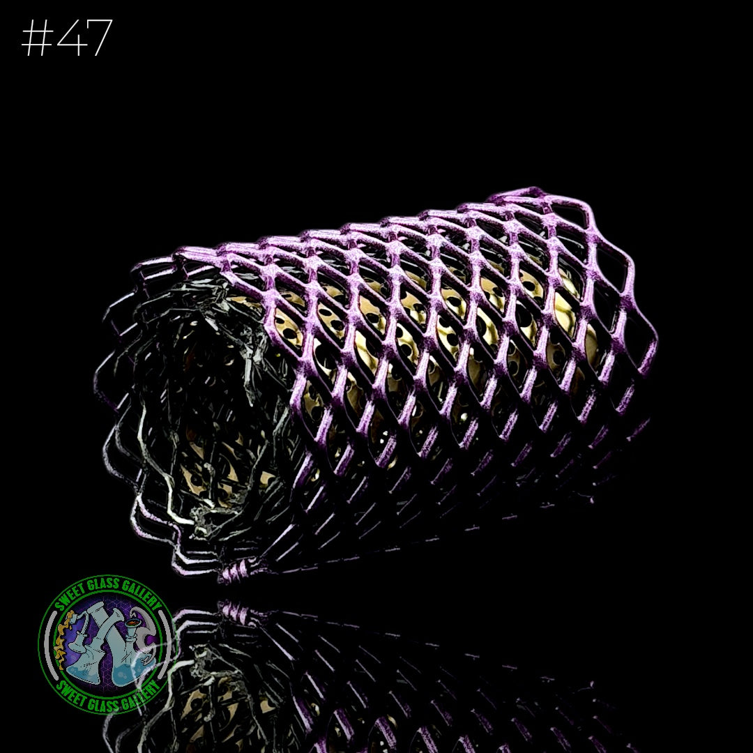Mamba Guardzz - Heat Cage #47 Blazer Torch Guard (Metallic Purple)