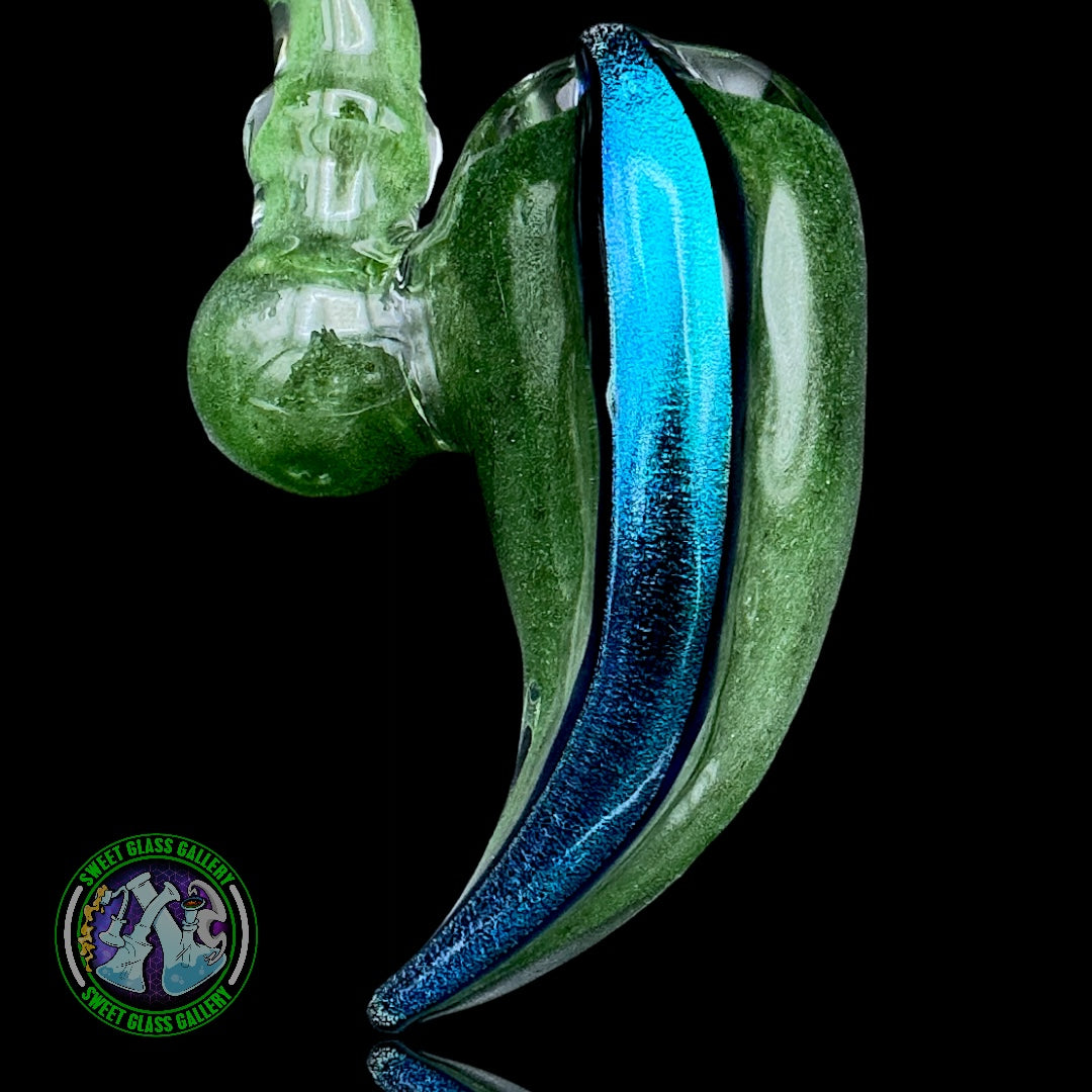 Glass Act Glassworx - Opal Encased Dichro Sherlock Dry Pipe