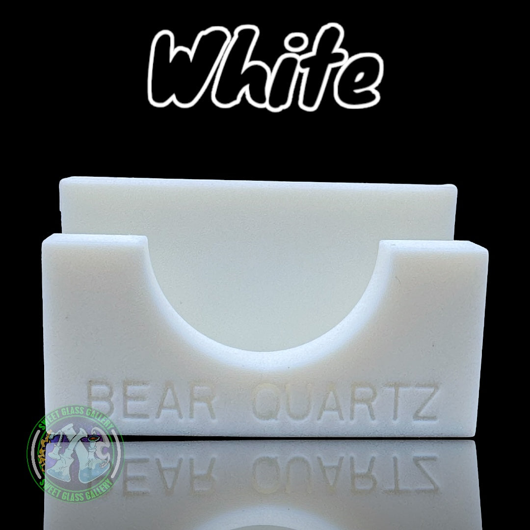 Bear Quartz - Disk Carb Cap Silicone Holder