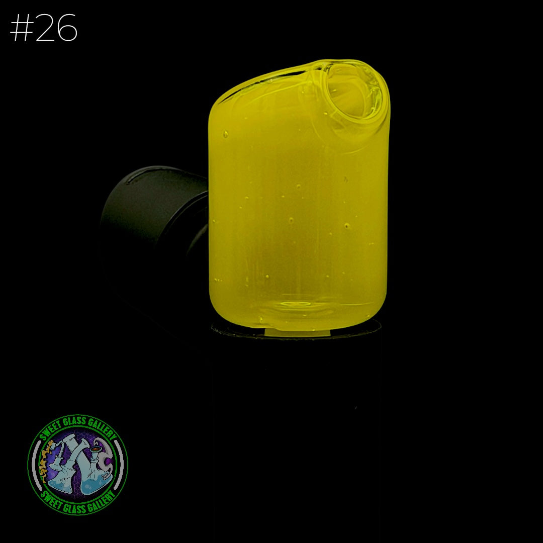 Kizmit Glass - Pivot Top #26 (Chartreuse)