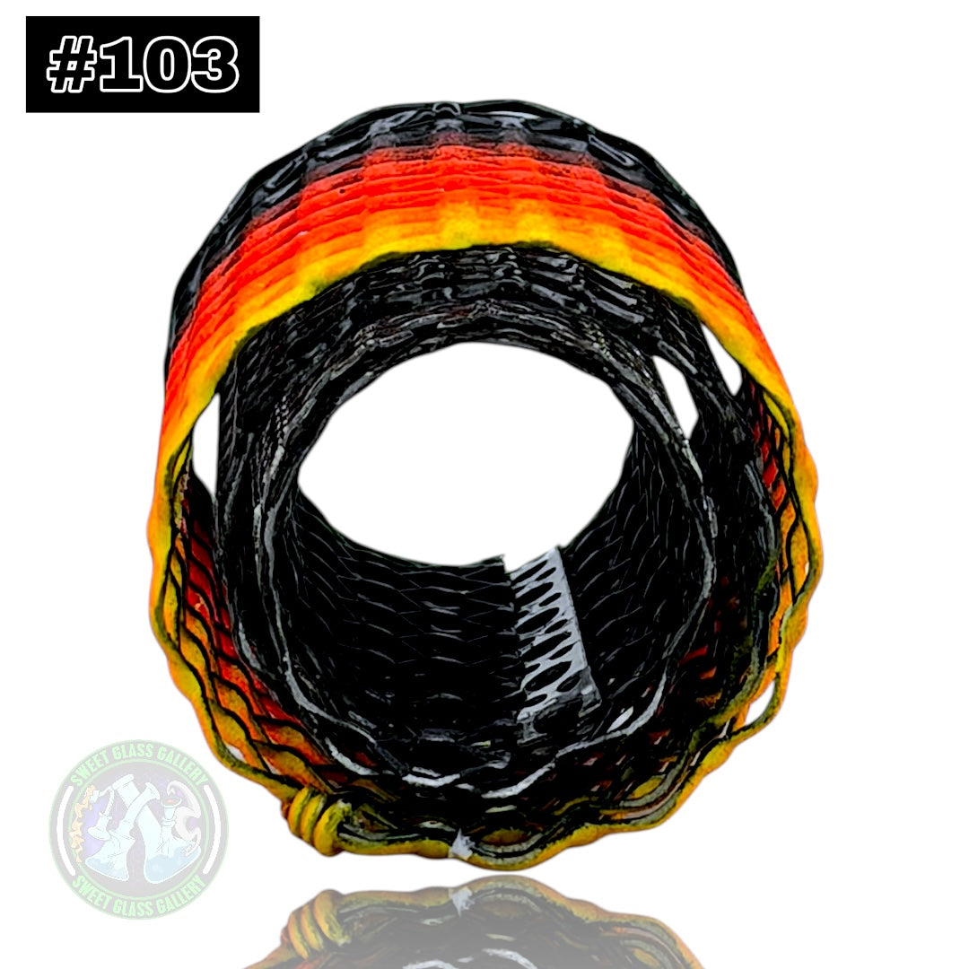Mamba Guardzz - Heat Cage #103 Blazer GT8000 Guard (Yellow, Red Pink & Black)