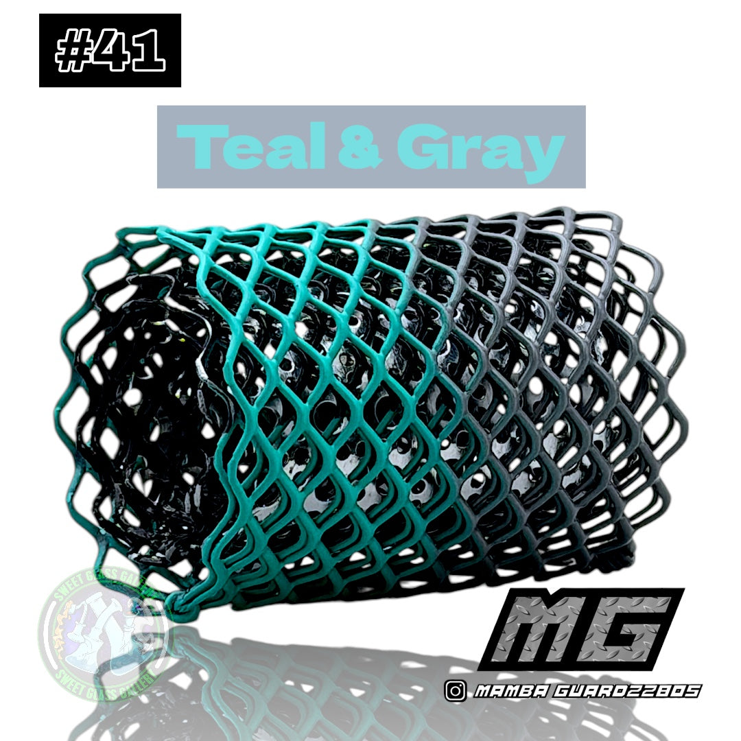 Mamba Guardzz - Heat Cage #41 - Blazer GT8000 Guard (Teal & Gray)