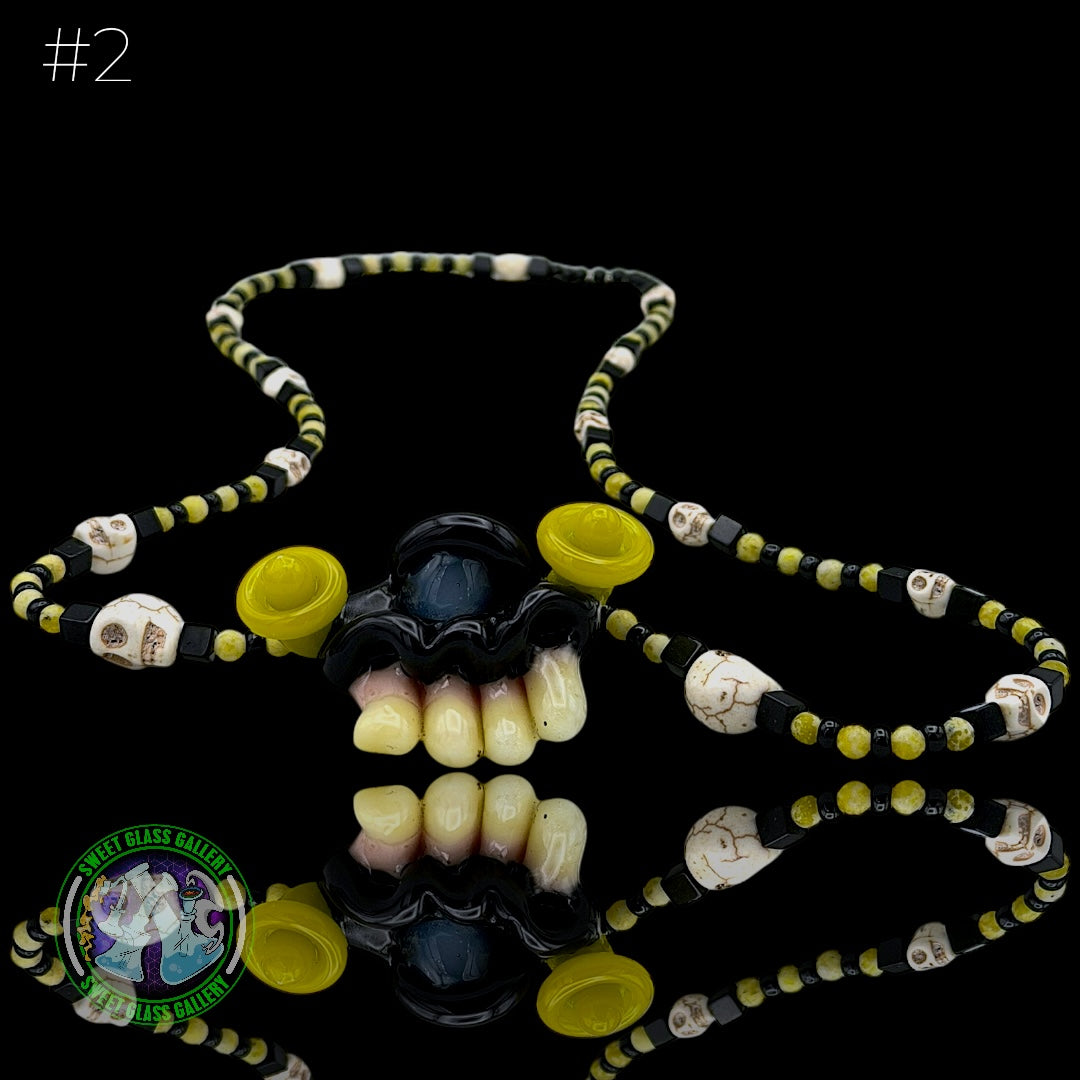 Aloof Glass - Pendant w/ Ken Piper Necklace #2