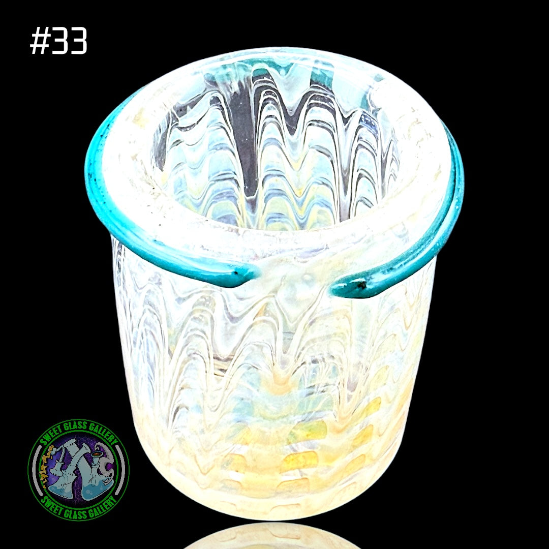 Ben’s Glass Art - Baller Jar #33 - Fume